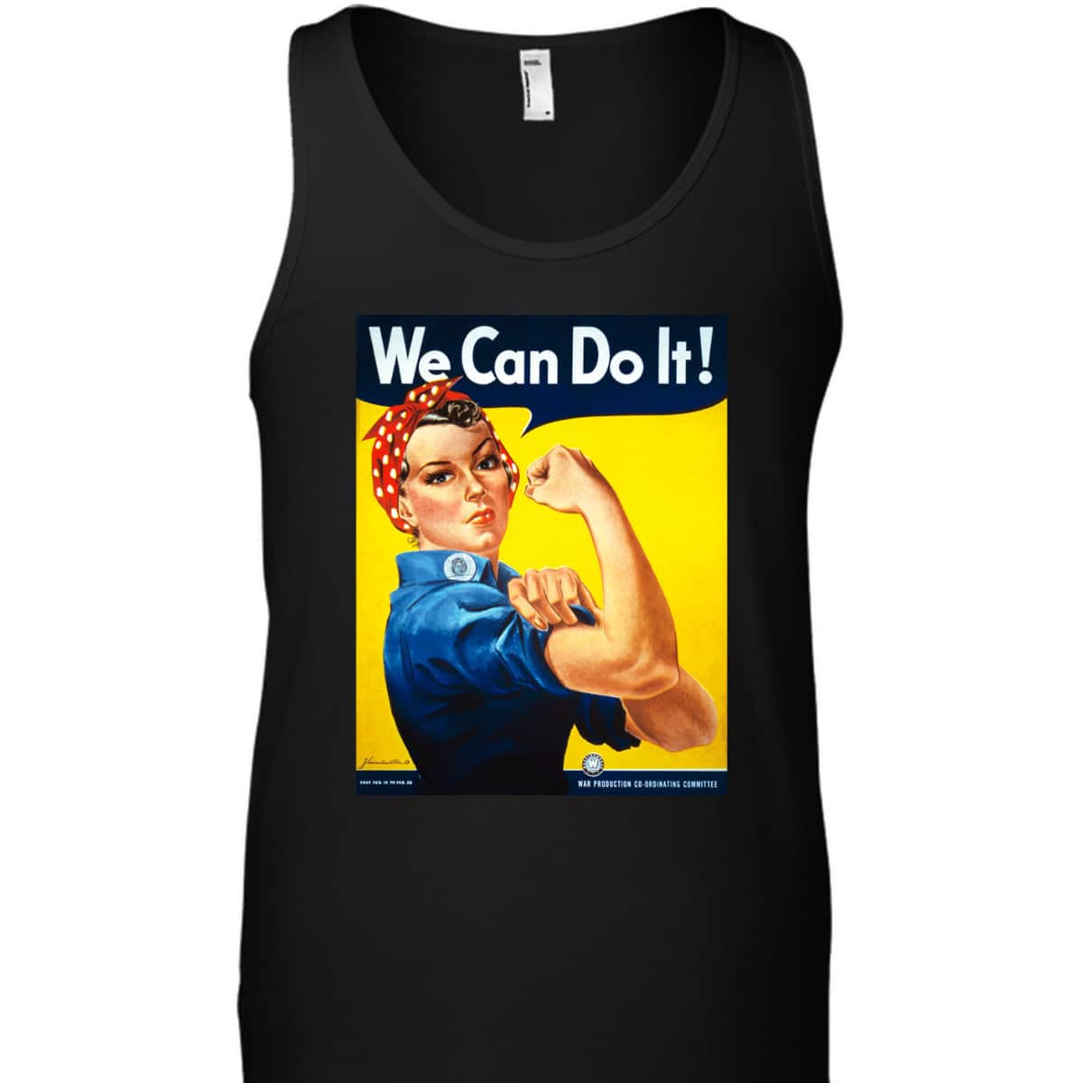 We Can Do It Poster Rosie The Riveter Girl Power T-Shirt