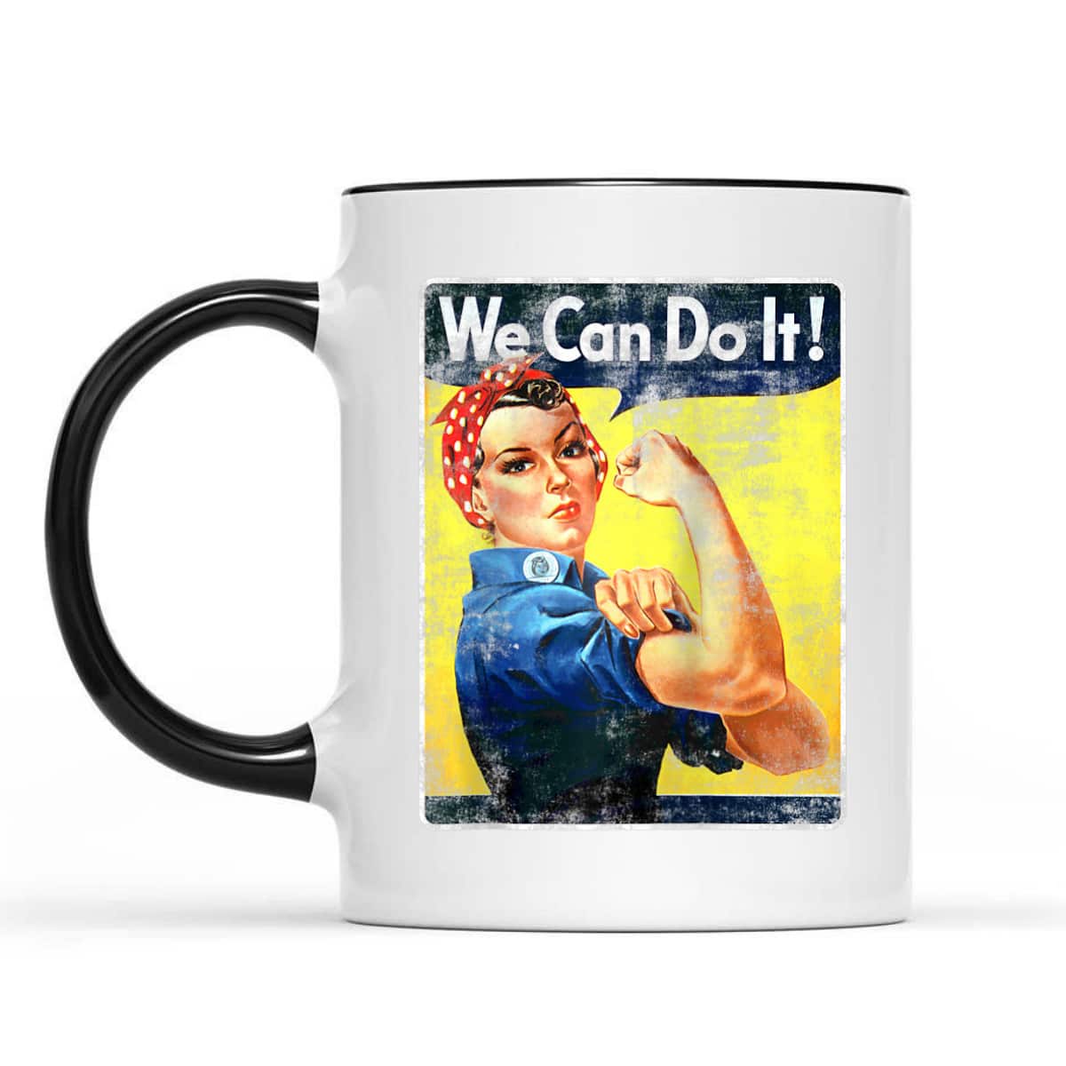We Can Rosie The Riveter Do It Feminist Girl Power T-Shirt We Can Rosie The Riveter Do It Feminist Girl Power T-Shirt