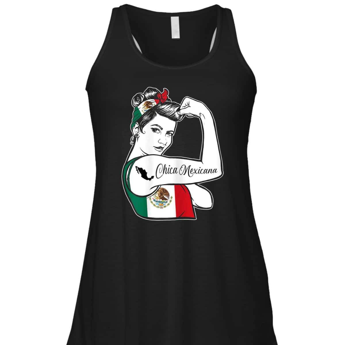 Mexican Pride - Rosie The Riveter - Mexico Patriotic T-Shirt Mexican Pride - Rosie The Riveter - Mexico Patriotic T-Shirt