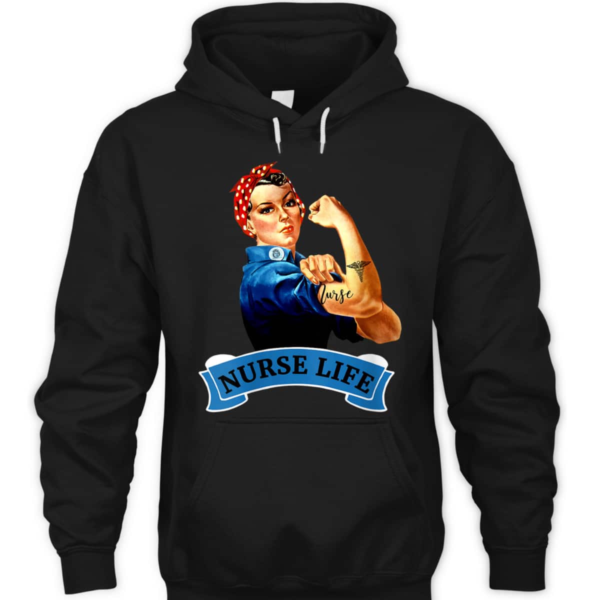 Womens Rosie The Riveter Vintage Nurse Life RN Appreciation Gift T-Shirt Womens Rosie The Riveter Vintage Nurse Life RN Appreciation Gift T-Shirt
