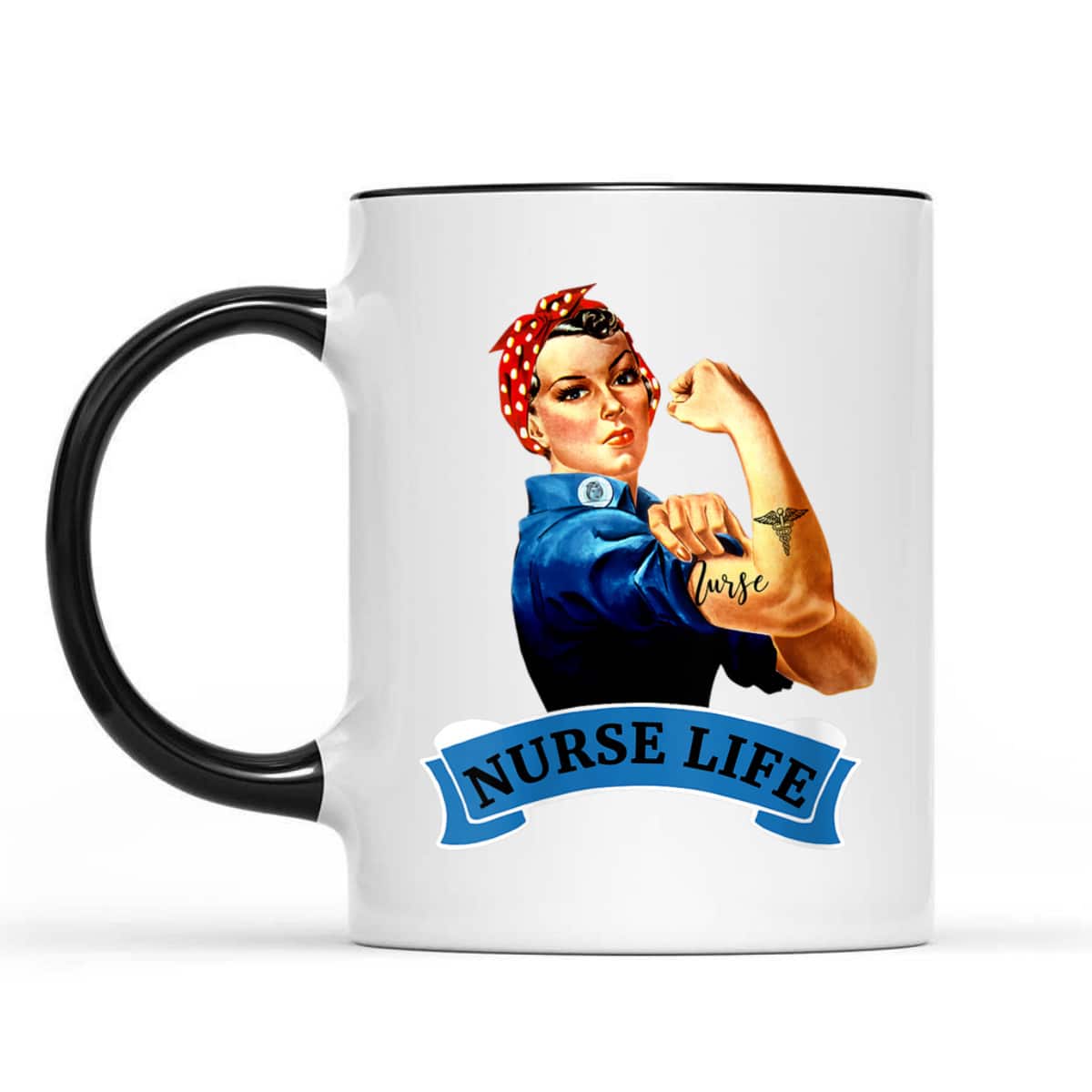 Womens Rosie The Riveter Vintage Nurse Life RN Appreciation Gift T-Shirt Womens Rosie The Riveter Vintage Nurse Life RN Appreciation Gift T-Shirt