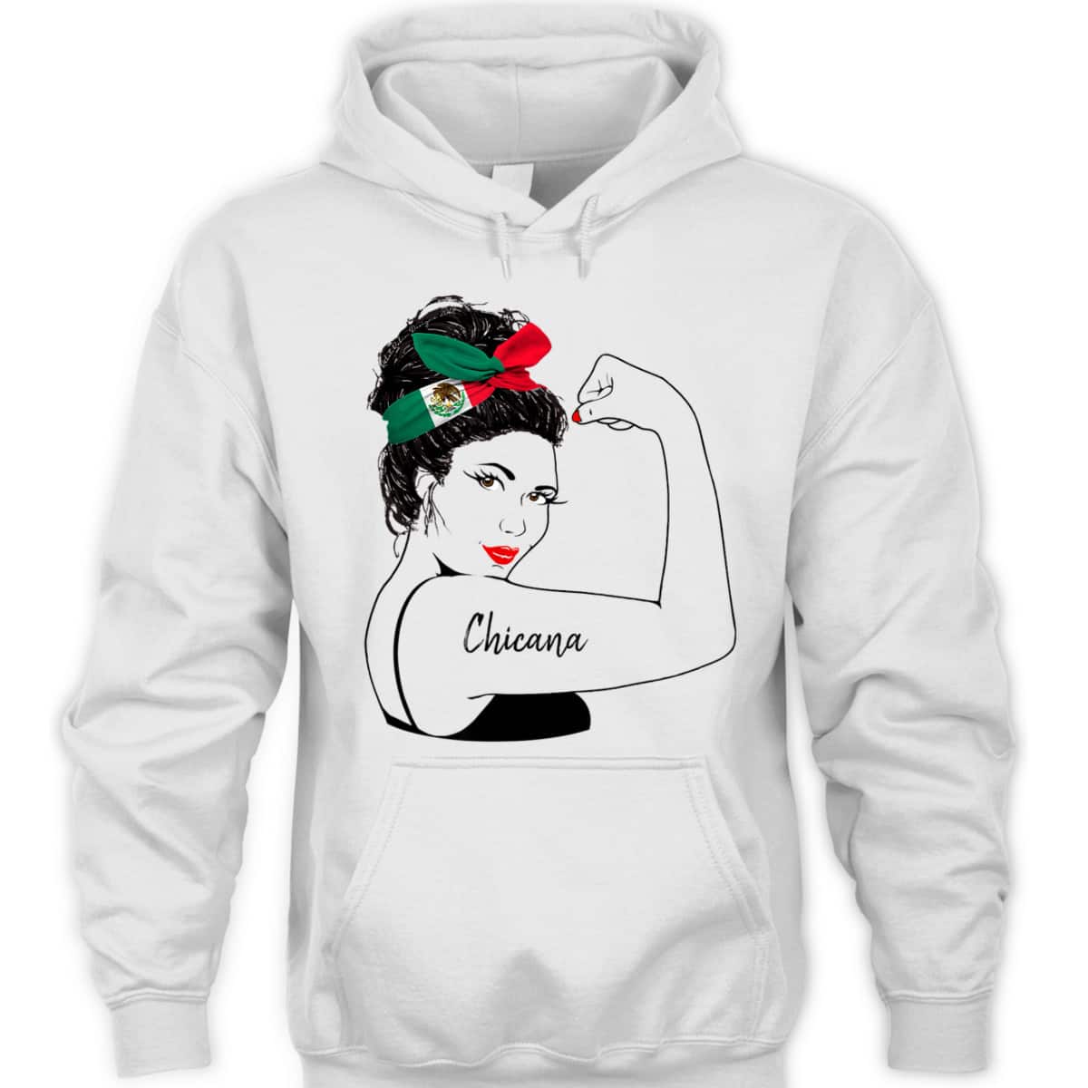 Chicana Girl Unbreakable Rosie The Riveter T-Shirt