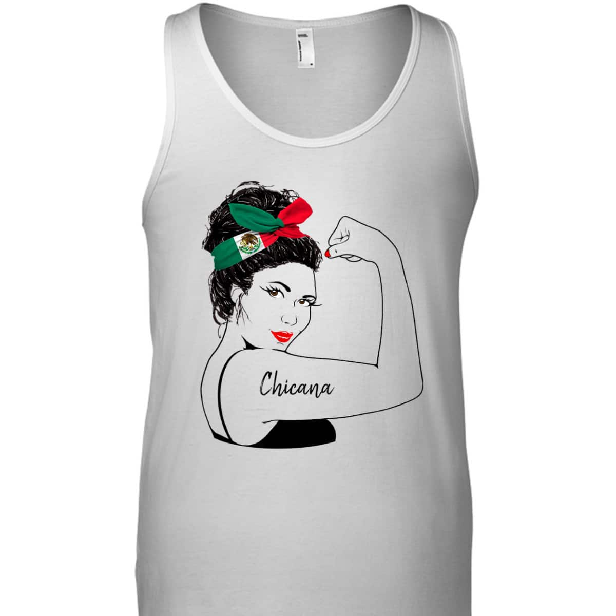 Chicana Girl Unbreakable Rosie The Riveter T-Shirt Chicana Girl Unbreakable Rosie The Riveter T-Shirt