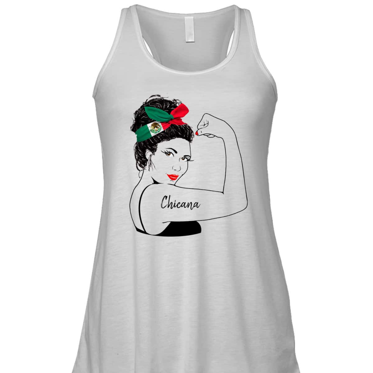Chicana Girl Unbreakable Rosie The Riveter T-Shirt Chicana Girl Unbreakable Rosie The Riveter T-Shirt