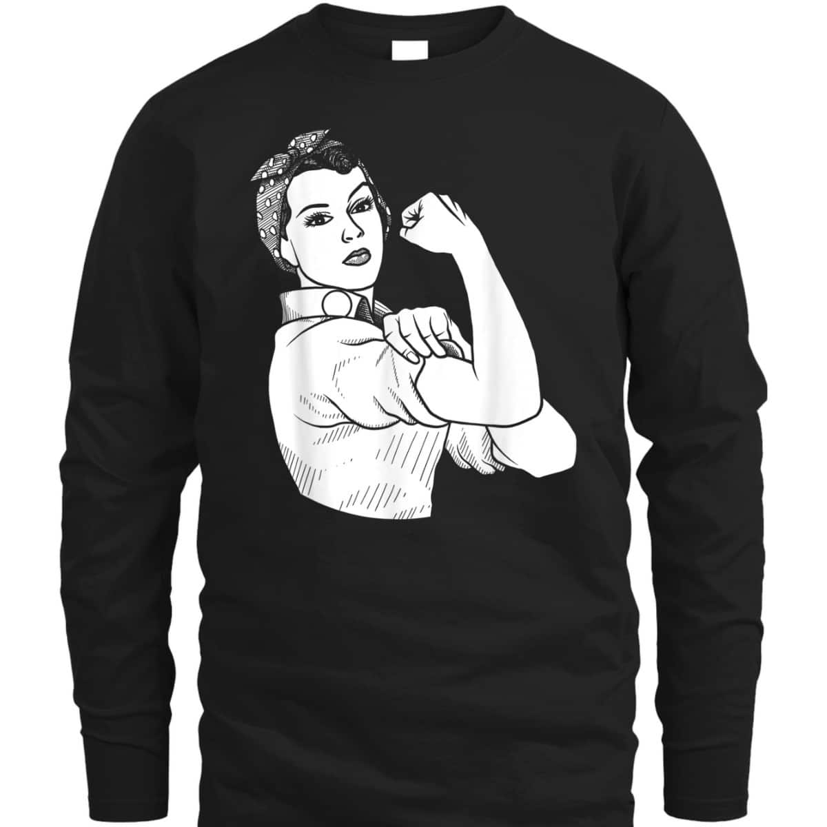Rosie The Riveter We Can Do It Feminist Retro T-Shirt