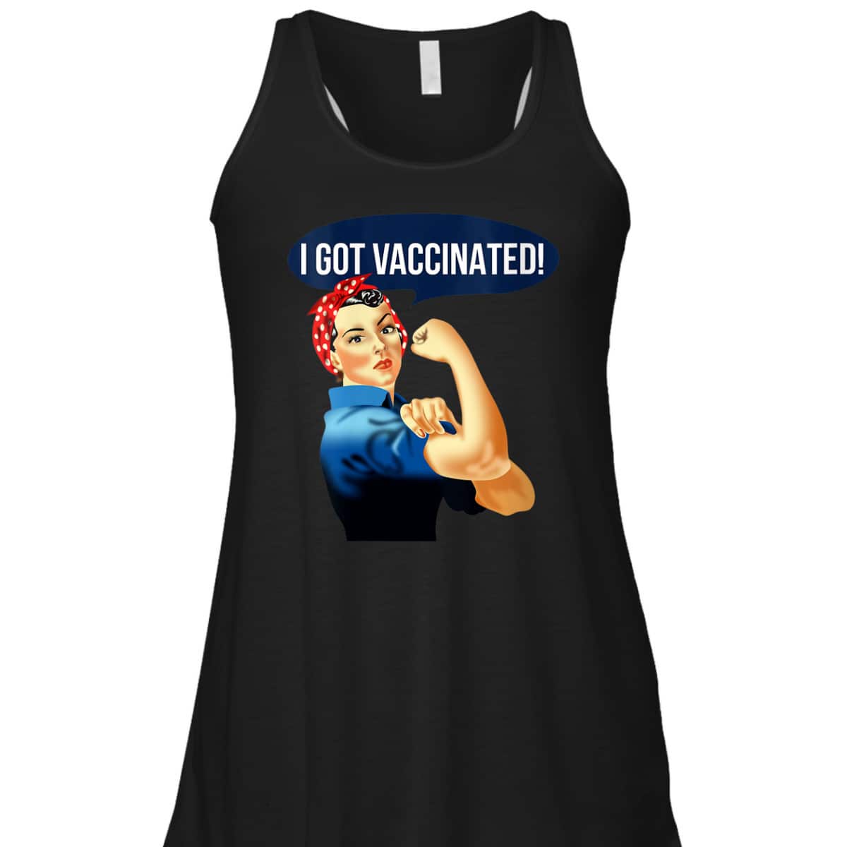 Womens Pro Vaccine Vaccinated Rosie The Riveter Vaccinator T-Shirt Womens Pro Vaccine Vaccinated Rosie The Riveter Vaccinator T-Shirt