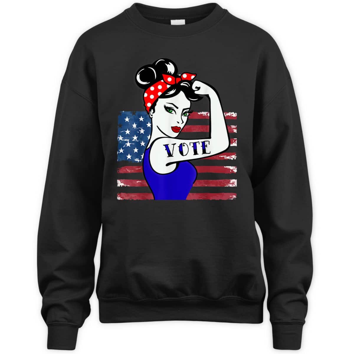 Vote Women Feminist Vintage Rosie The Riveter T-Shirt Vote Women Feminist Vintage Rosie The Riveter T-Shirt
