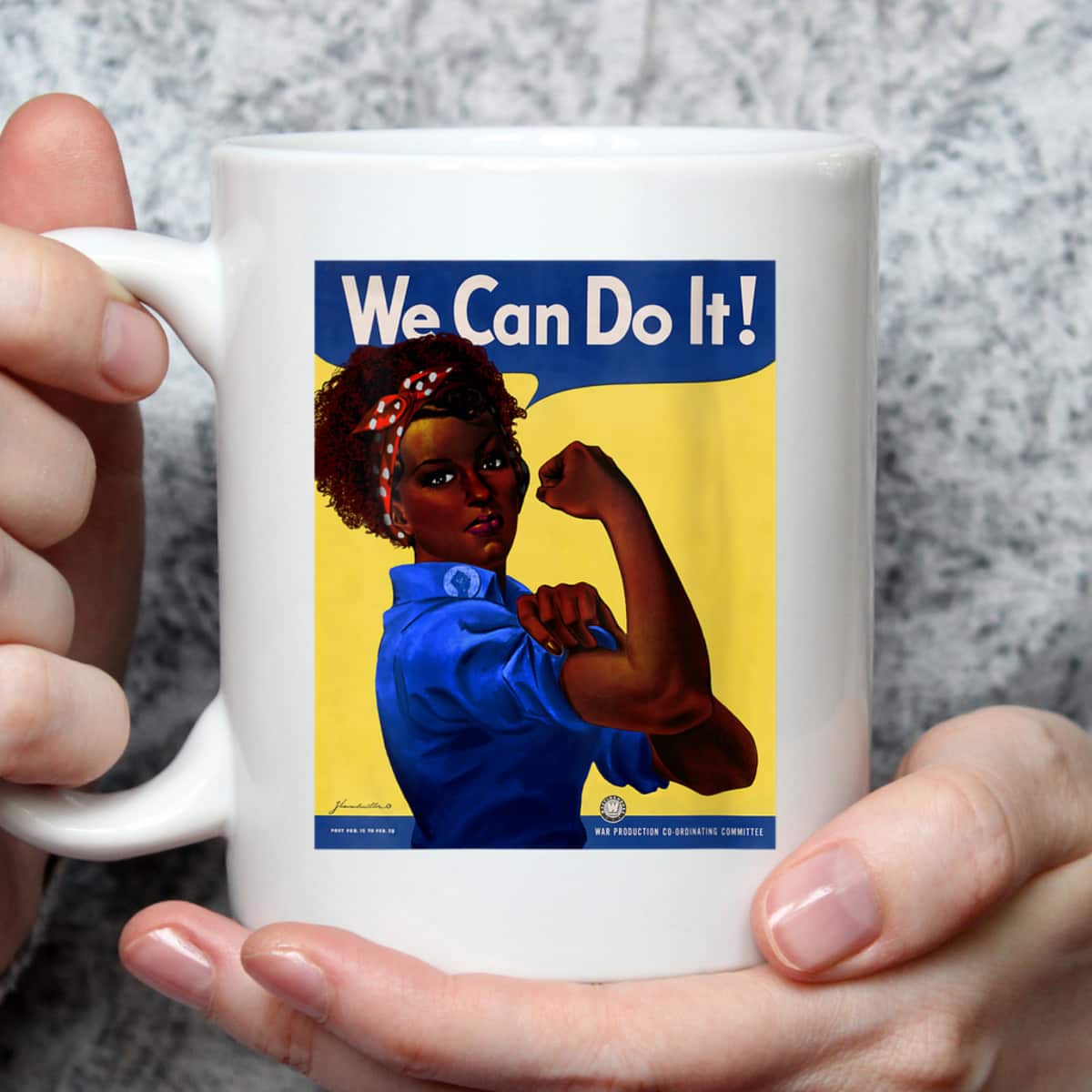 Womens African American Rosie The Riveter Black History T-Shirt Womens African American Rosie The Riveter Black History T-Shirt