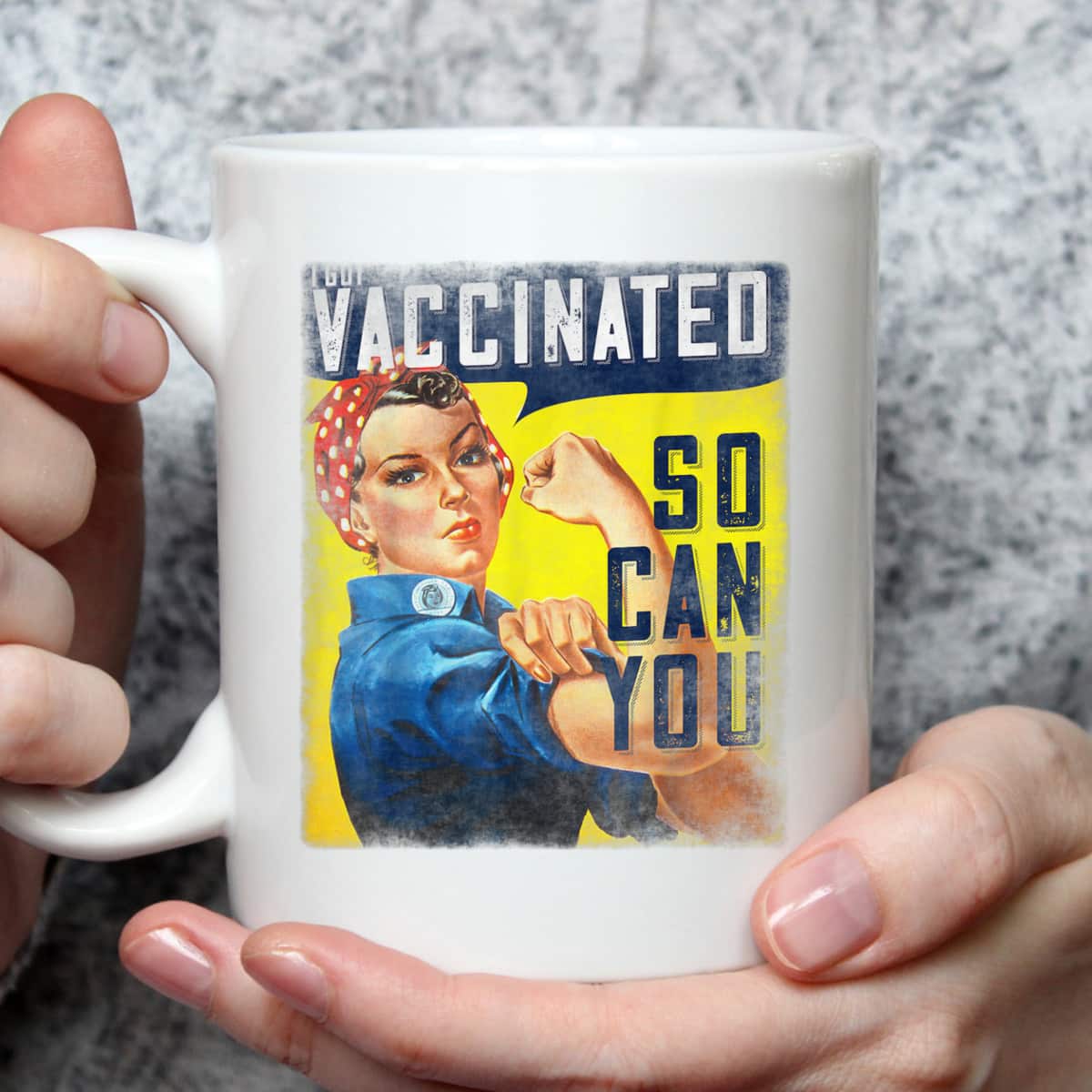 Pro Vaccine, I Got Vaccinated, Rosie The Riveter Vaccinator, So Can You T-Shirt Pro Vaccine, I Got Vaccinated, Rosie The Riveter Vaccinator, So Can You T-Shirt