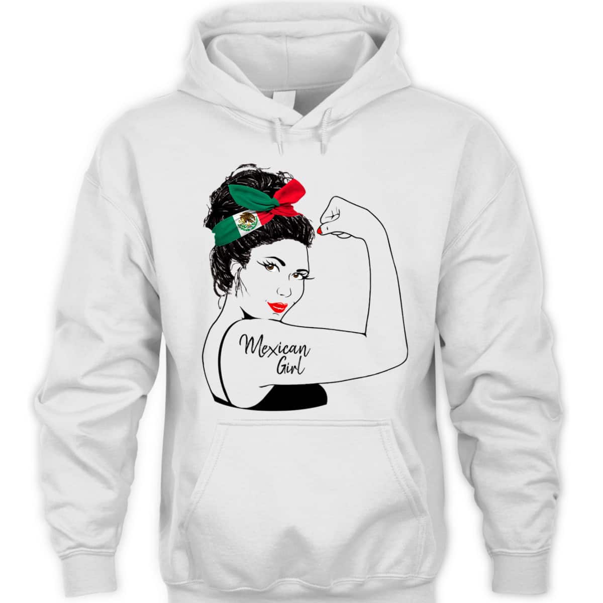 Mexican Girl Unbreakable Rosie The Riveter T-Shirt