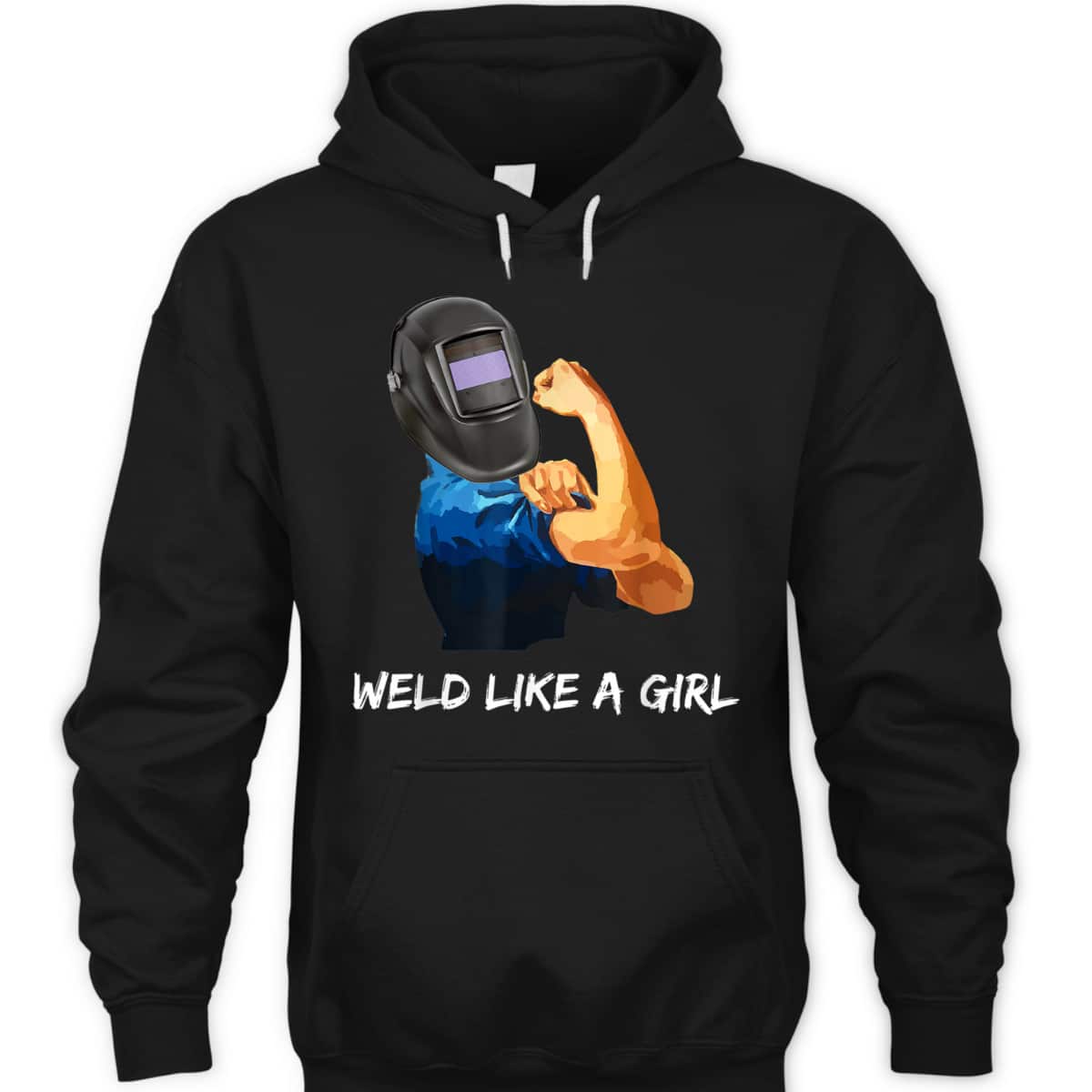 Weld Like A Girl, Rosie The Riveter T-Shirt Weld Like A Girl, Rosie The Riveter T-Shirt