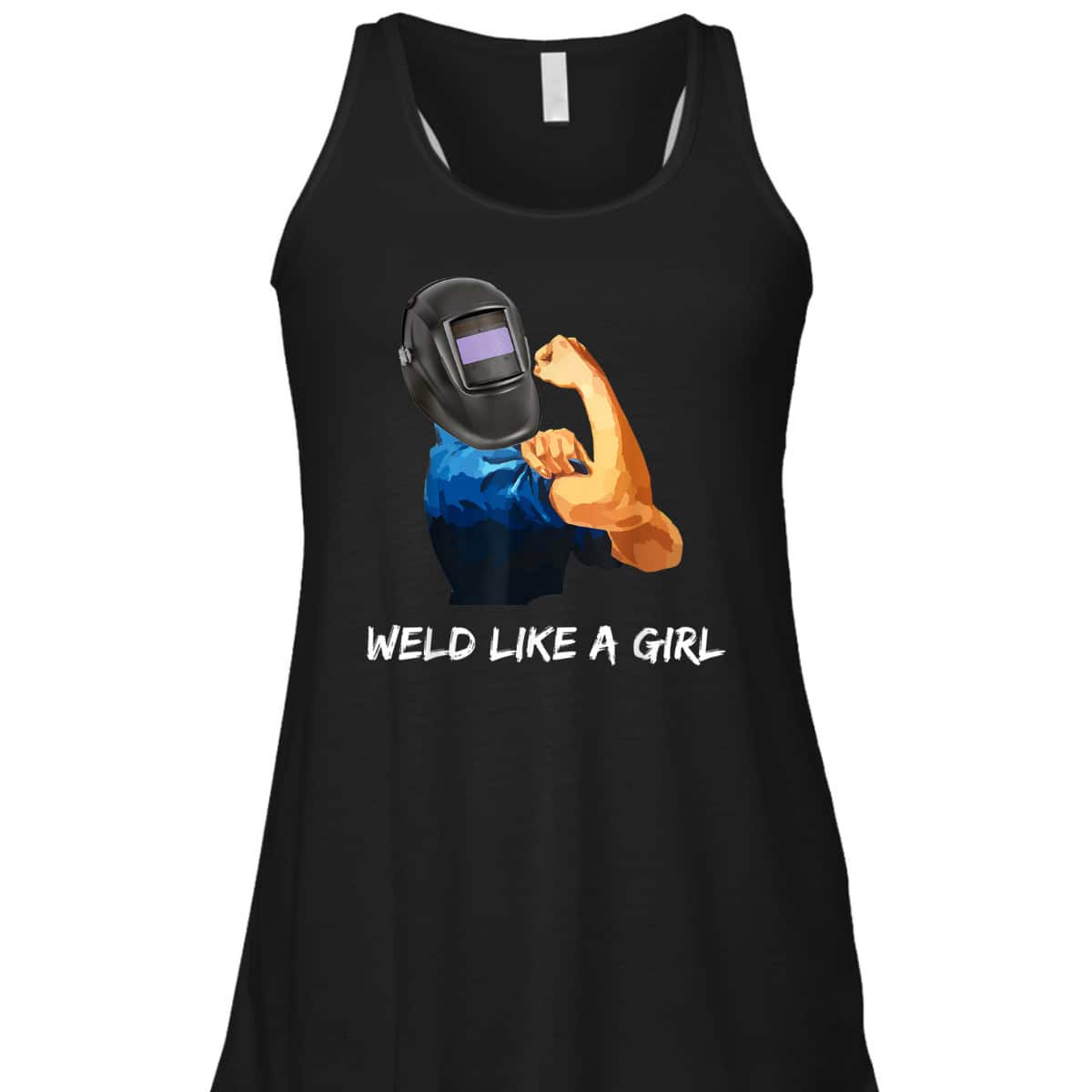 Weld Like A Girl, Rosie The Riveter T-Shirt
