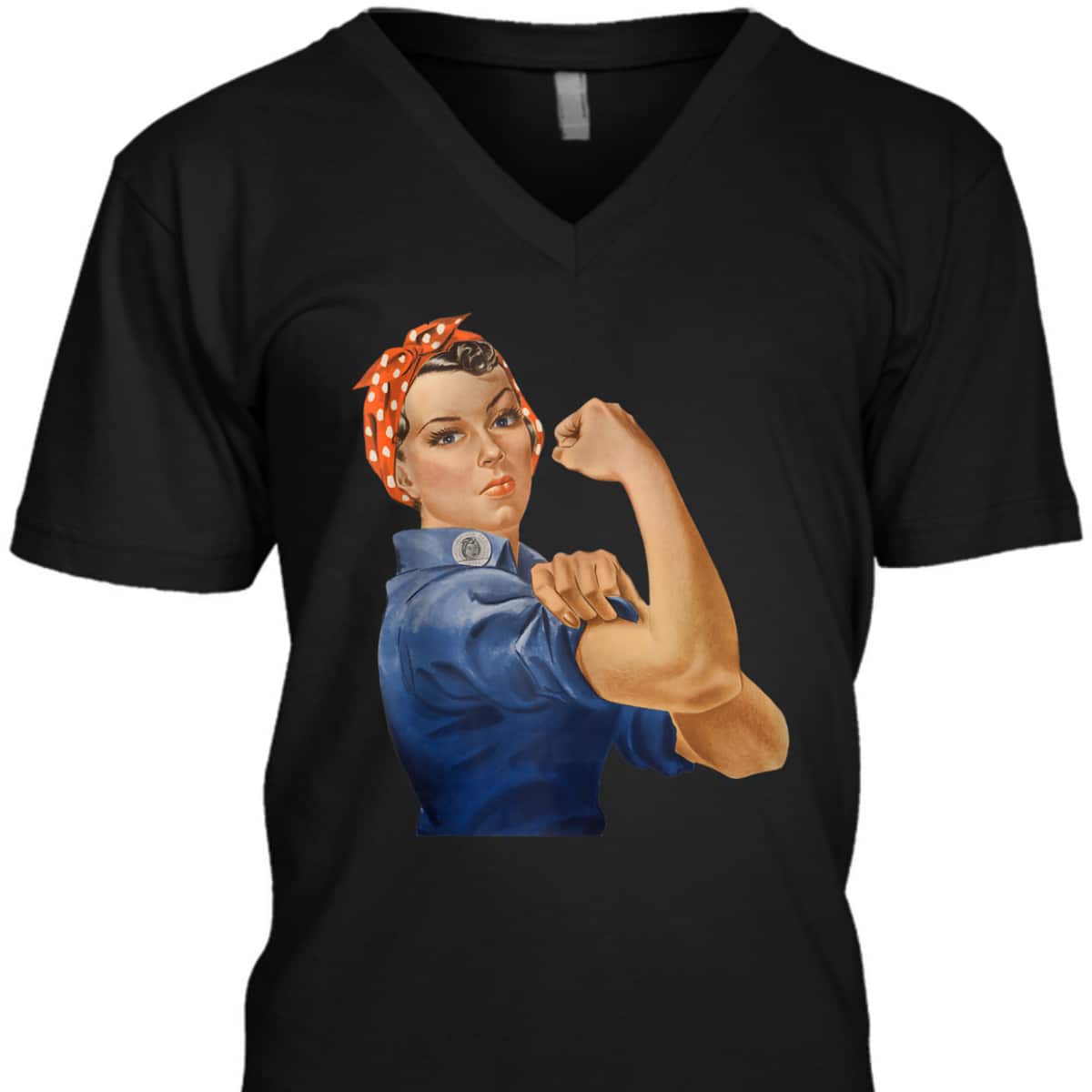 Rosie The Riveter Retro We Can Do It Feminist T-Shirt Rosie The Riveter Retro We Can Do It Feminist T-Shirt