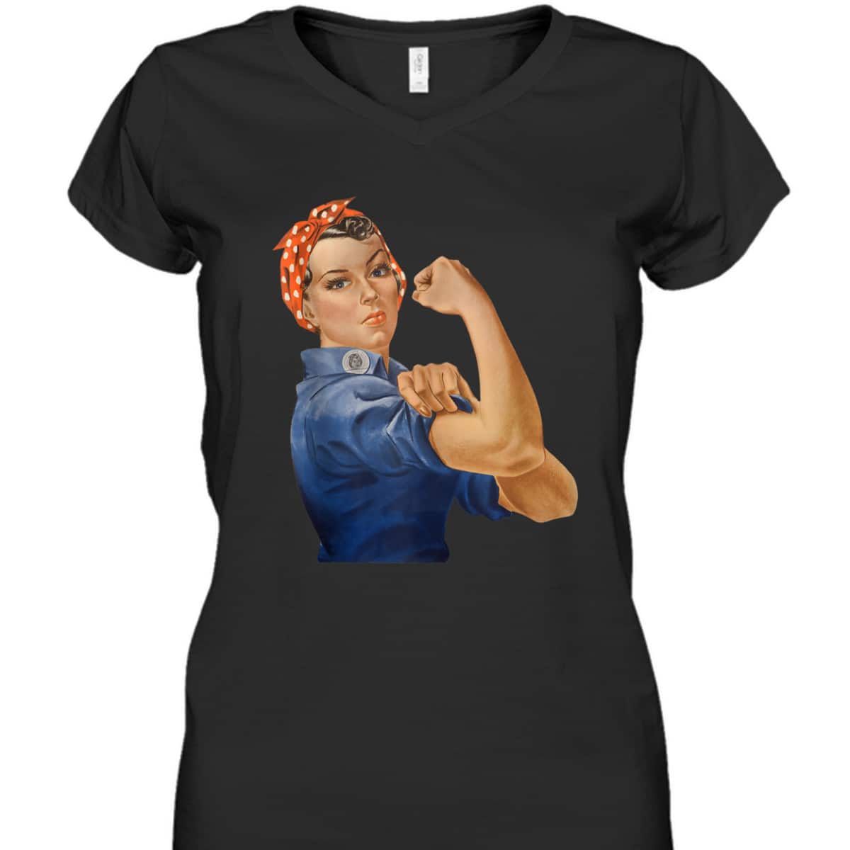 Rosie The Riveter Retro We Can Do It Feminist T-Shirt