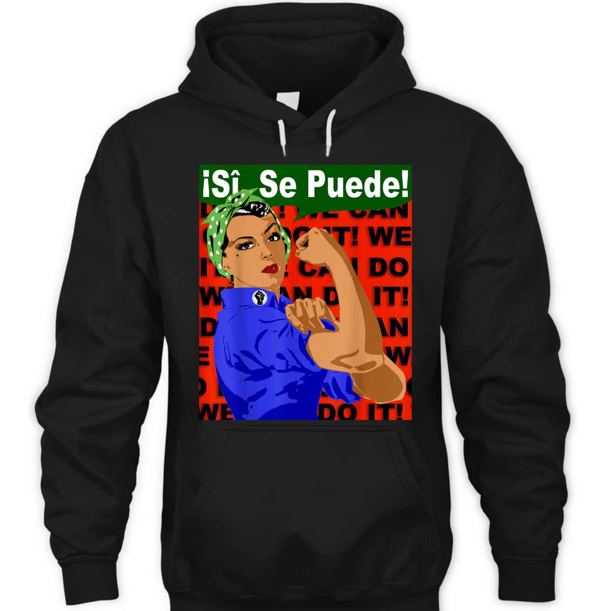 Si Se Puede, Latina Girl Power Rosie The Riveter T-Shirt Si Se Puede, Latina Girl Power Rosie The Riveter T-Shirt