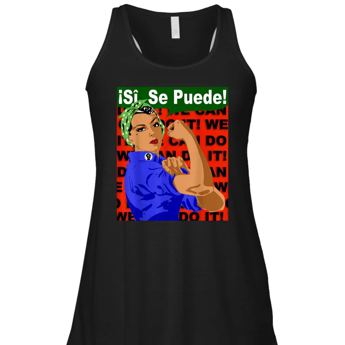 Si Se Puede, Latina Girl Power Rosie The Riveter T-Shirt Si Se Puede, Latina Girl Power Rosie The Riveter T-Shirt