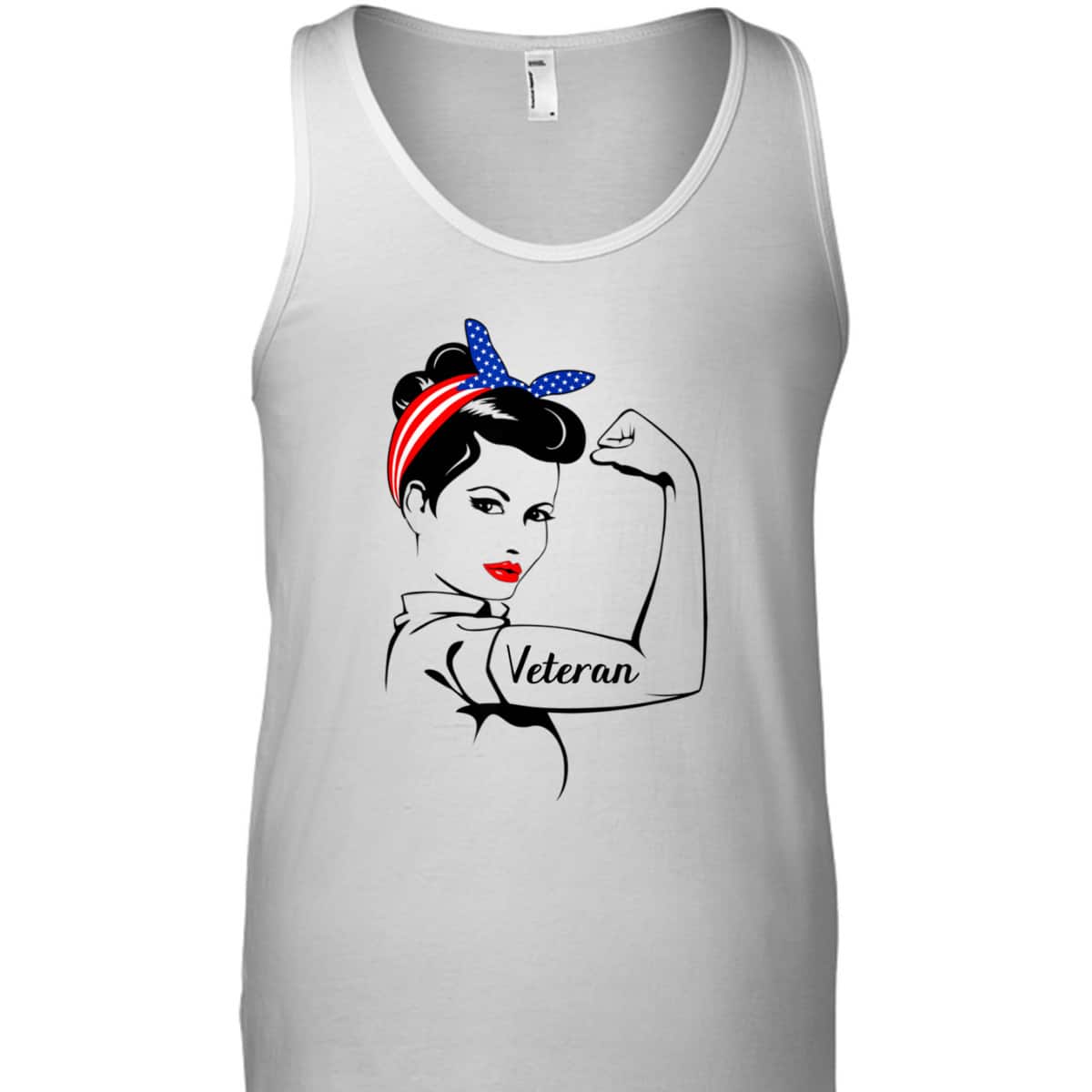 Veteran Rosie The Riveter Veterans T-Shirt