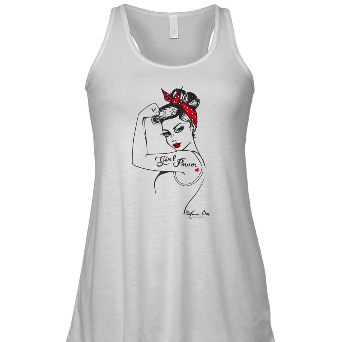 Girl Power Modern Rosie The Riveter Pin Up Retro Vintage Art T-Shirt Girl Power Modern Rosie The Riveter Pin Up Retro Vintage Art T-Shirt