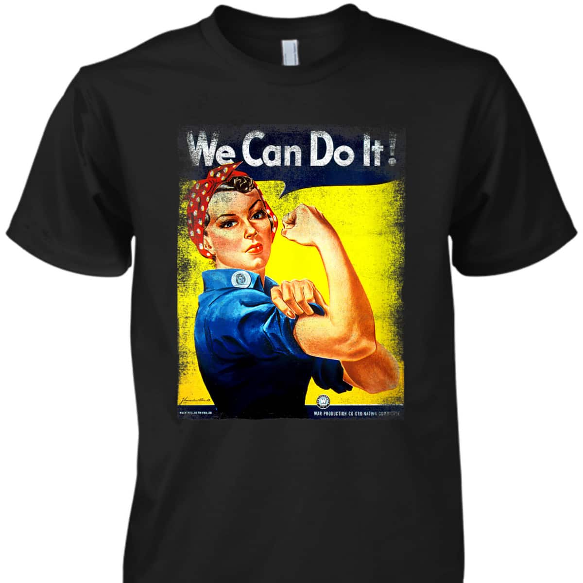 Womens WWII Rosie The Riveter T-Shirt