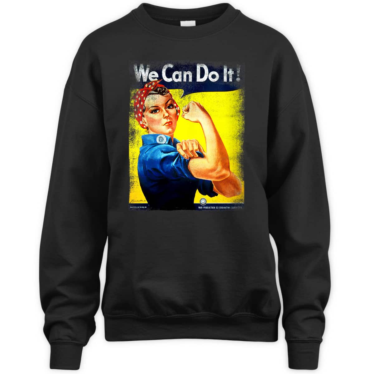 Womens WWII Rosie The Riveter T-Shirt Womens WWII Rosie The Riveter T-Shirt
