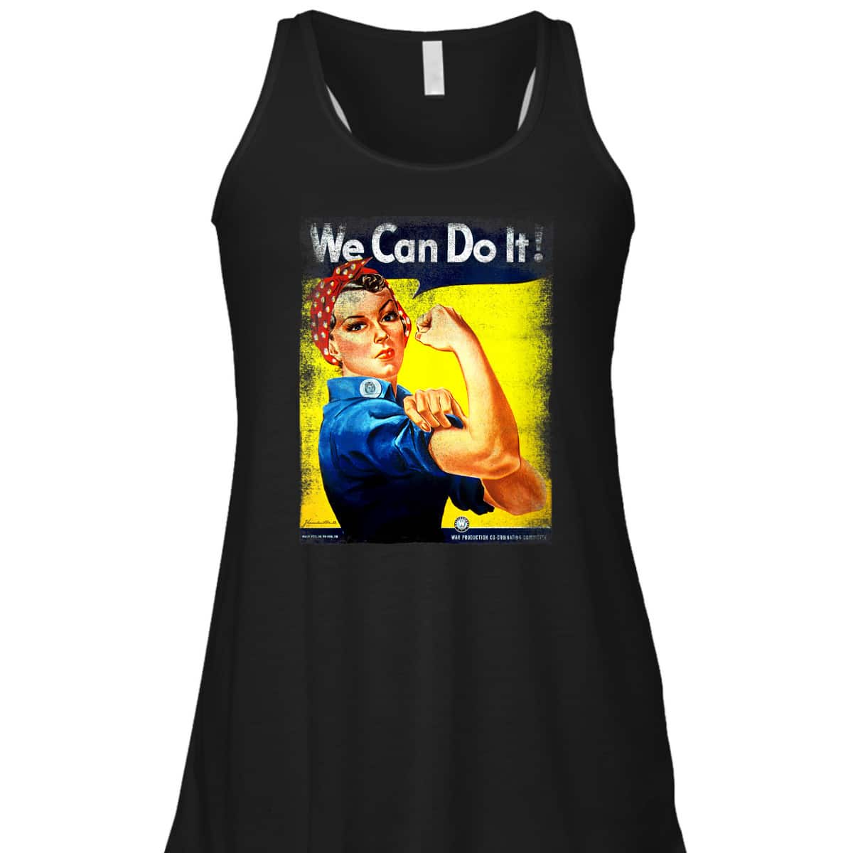 Womens WWII Rosie The Riveter T-Shirt Womens WWII Rosie The Riveter T-Shirt