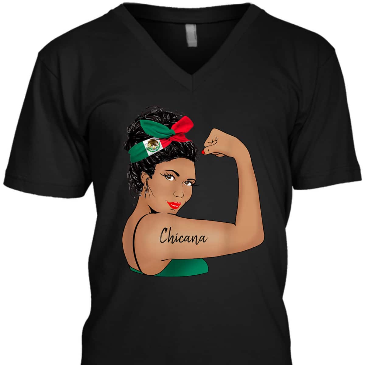 Chicana Girl Rosie The Riveter Unbreakable T-Shirt Chicana Girl Rosie The Riveter Unbreakable T-Shirt