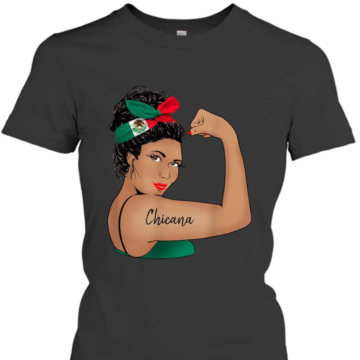 Chicana Girl Rosie The Riveter Unbreakable T-Shirt Chicana Girl Rosie The Riveter Unbreakable T-Shirt