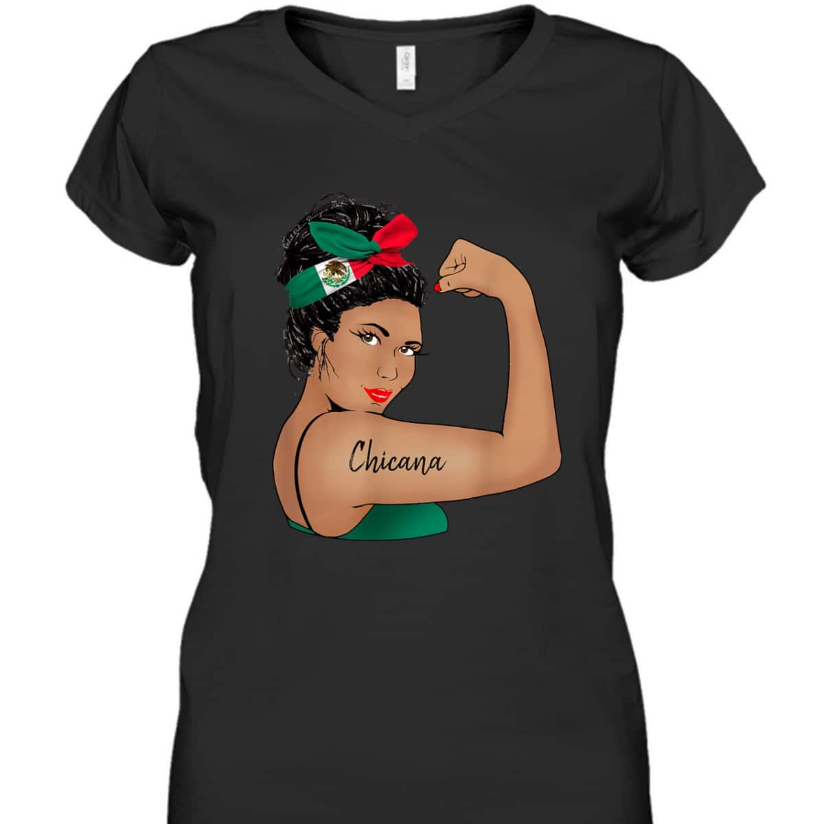 Chicana Girl Rosie The Riveter Unbreakable T-Shirt Chicana Girl Rosie The Riveter Unbreakable T-Shirt