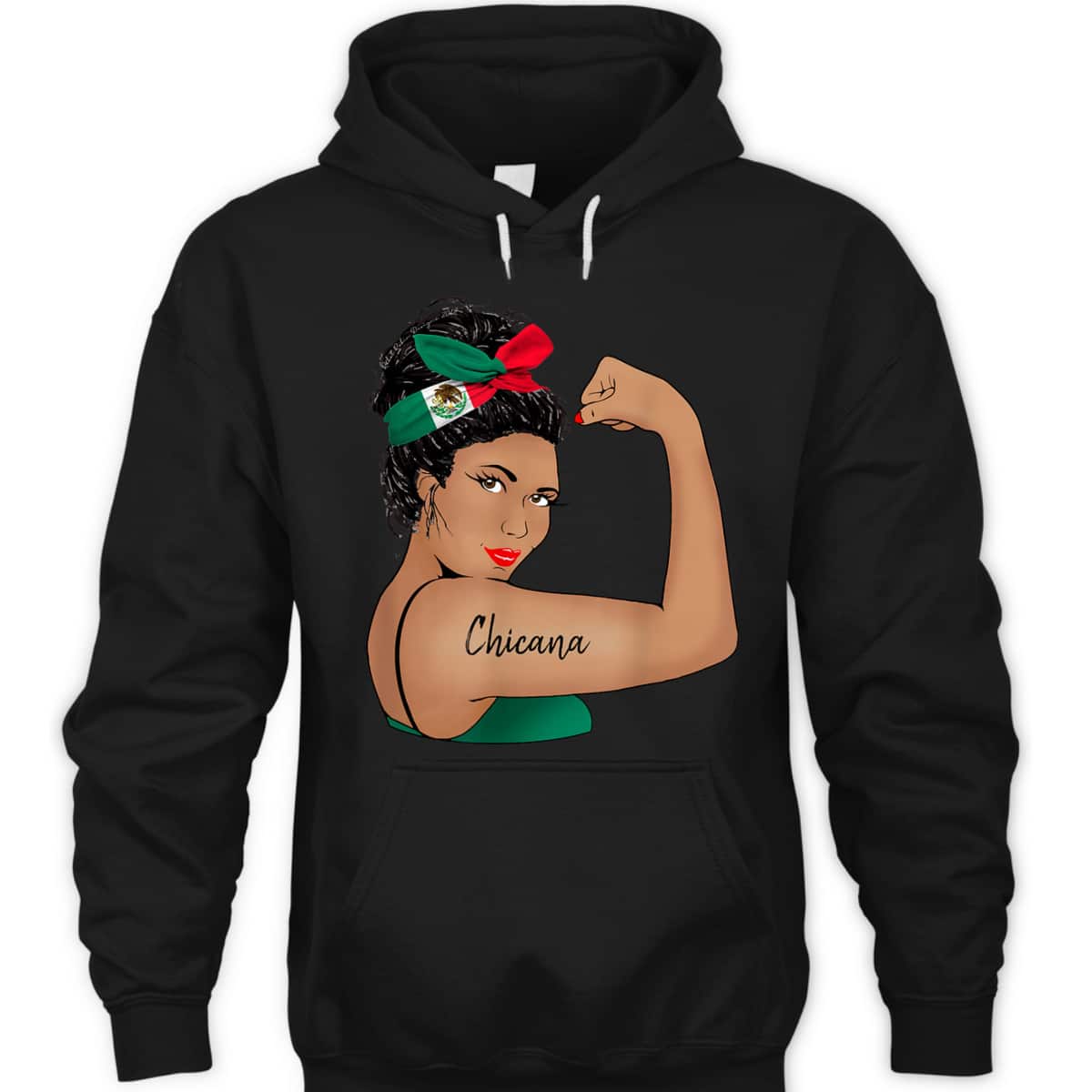 Chicana Girl Rosie The Riveter Unbreakable T-Shirt
