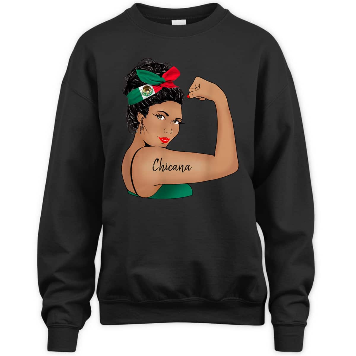 Chicana Girl Rosie The Riveter Unbreakable T-Shirt