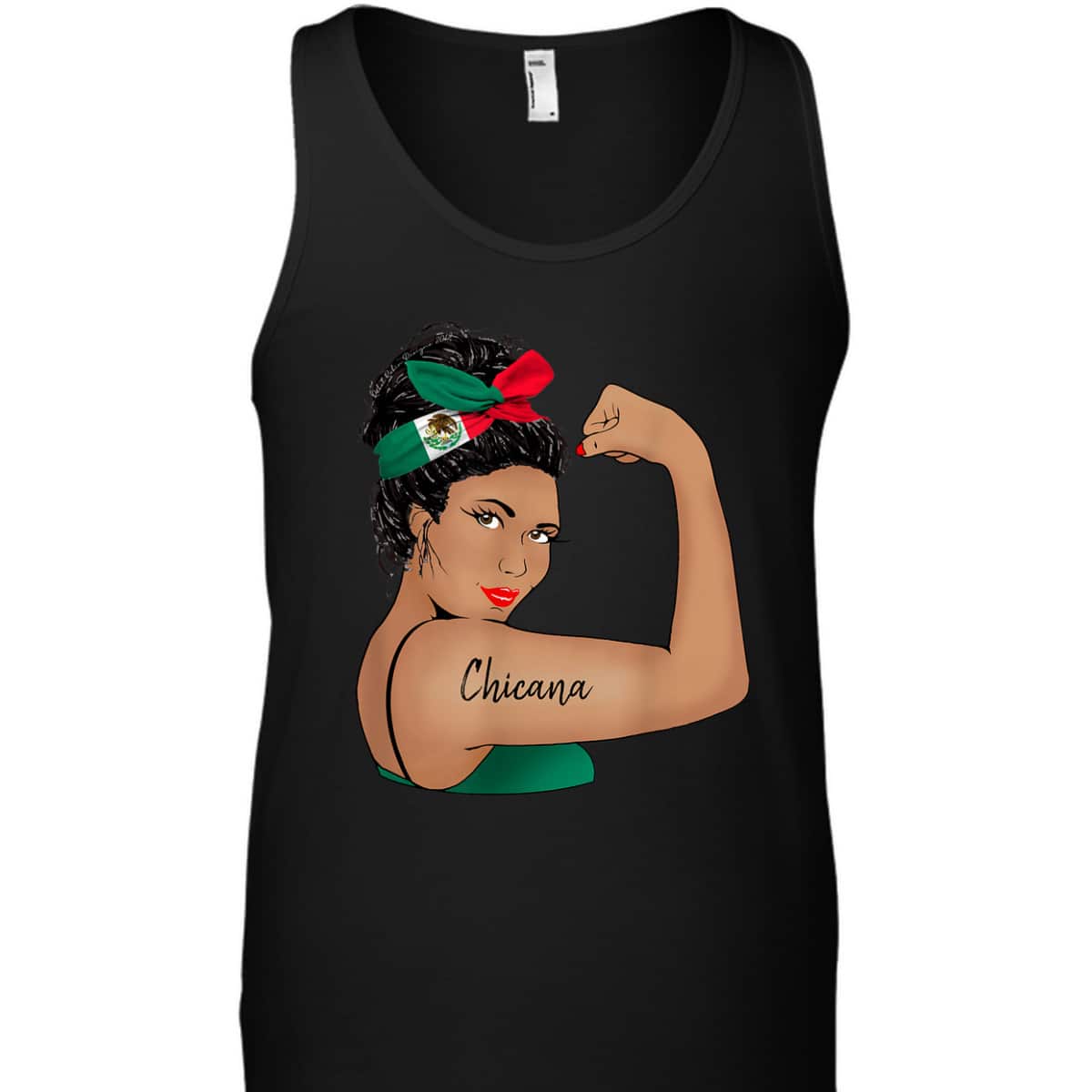 Chicana Girl Rosie The Riveter Unbreakable T-Shirt