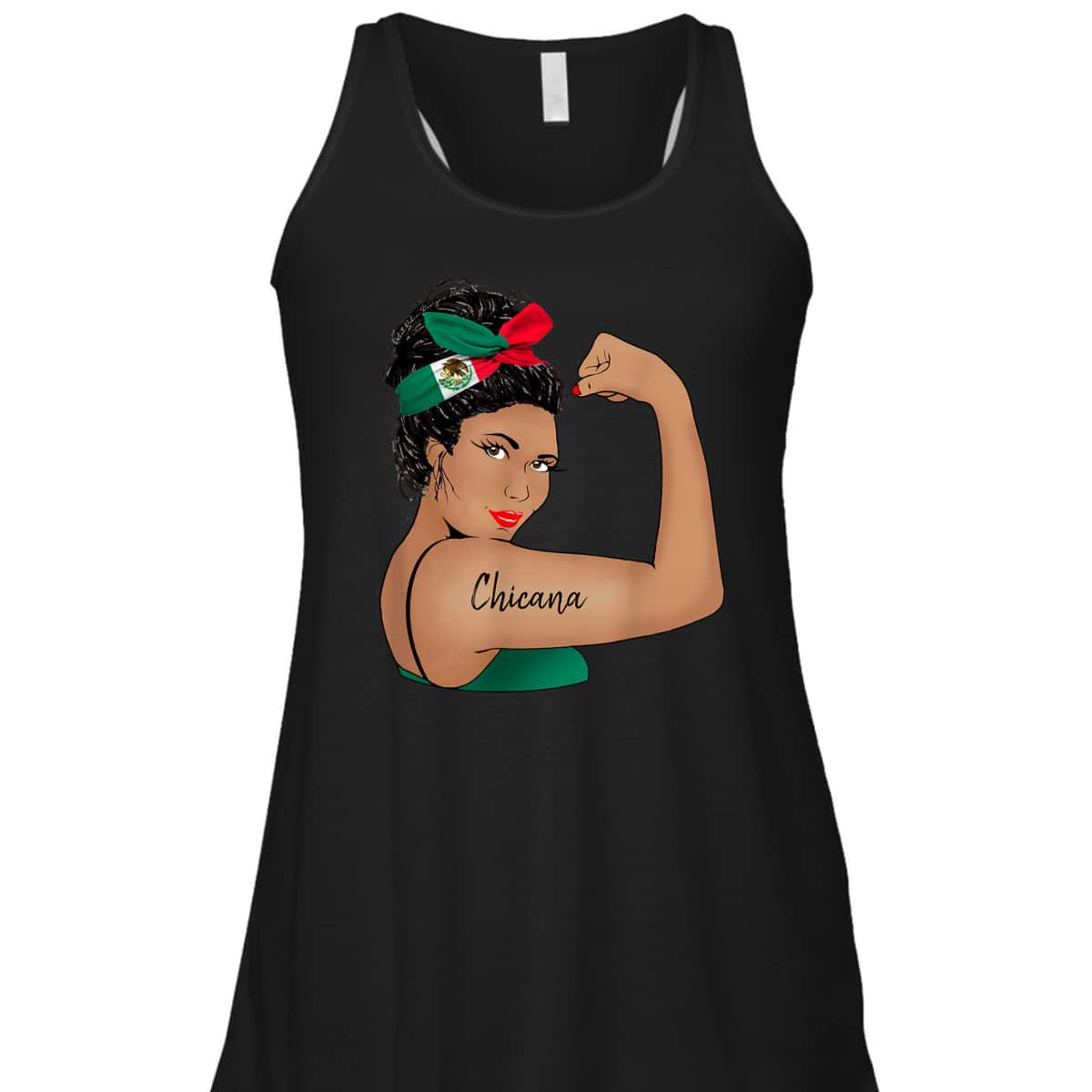 Chicana Girl Rosie The Riveter Unbreakable T-Shirt