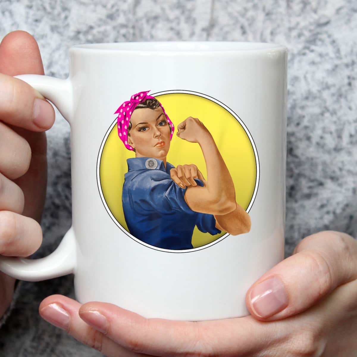 Iconic Rosie The Riveter Feminist Vintage T-Shirt