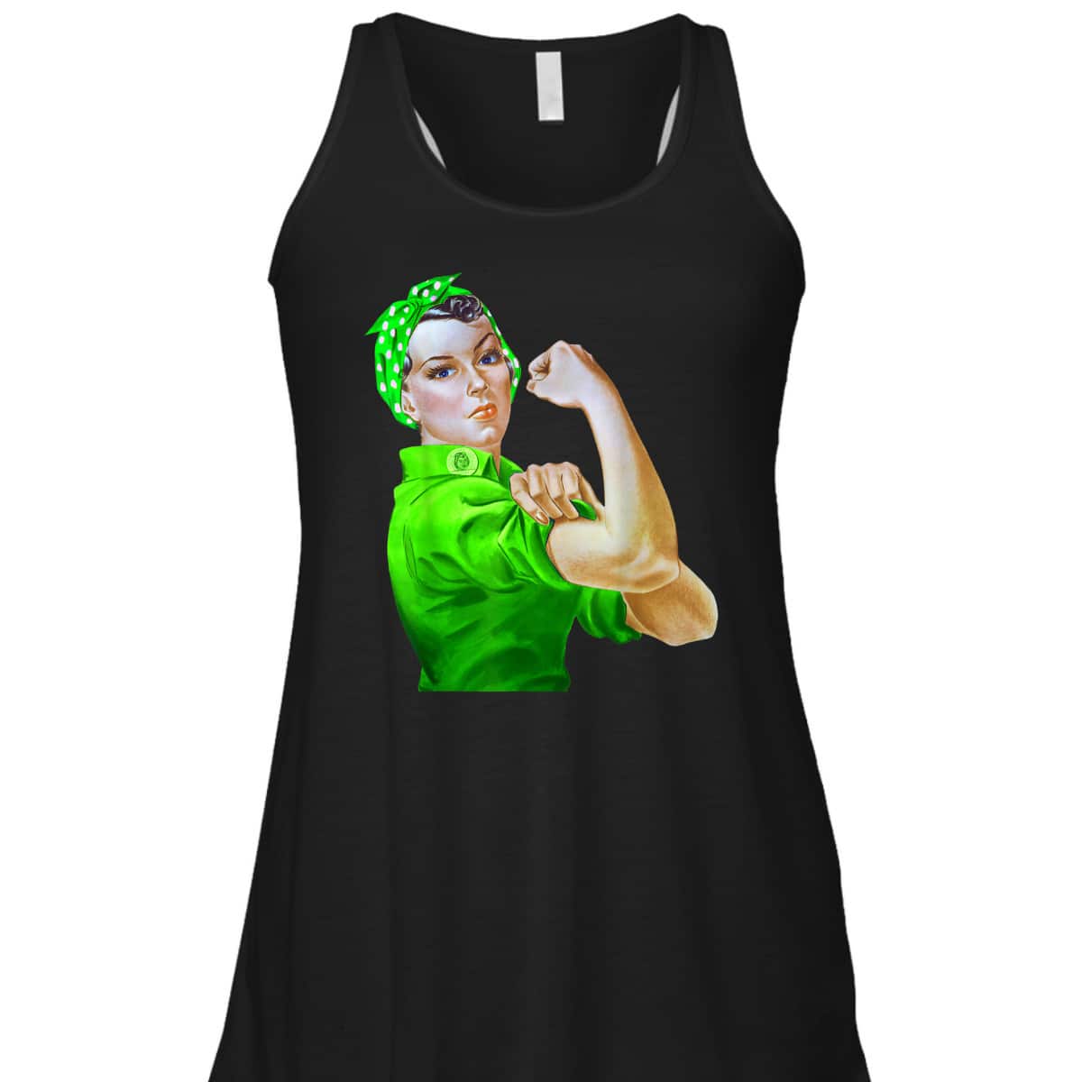 Rosie The Riveter St Patricks Day T-Shirt Rosie The Riveter St Patricks Day T-Shirt