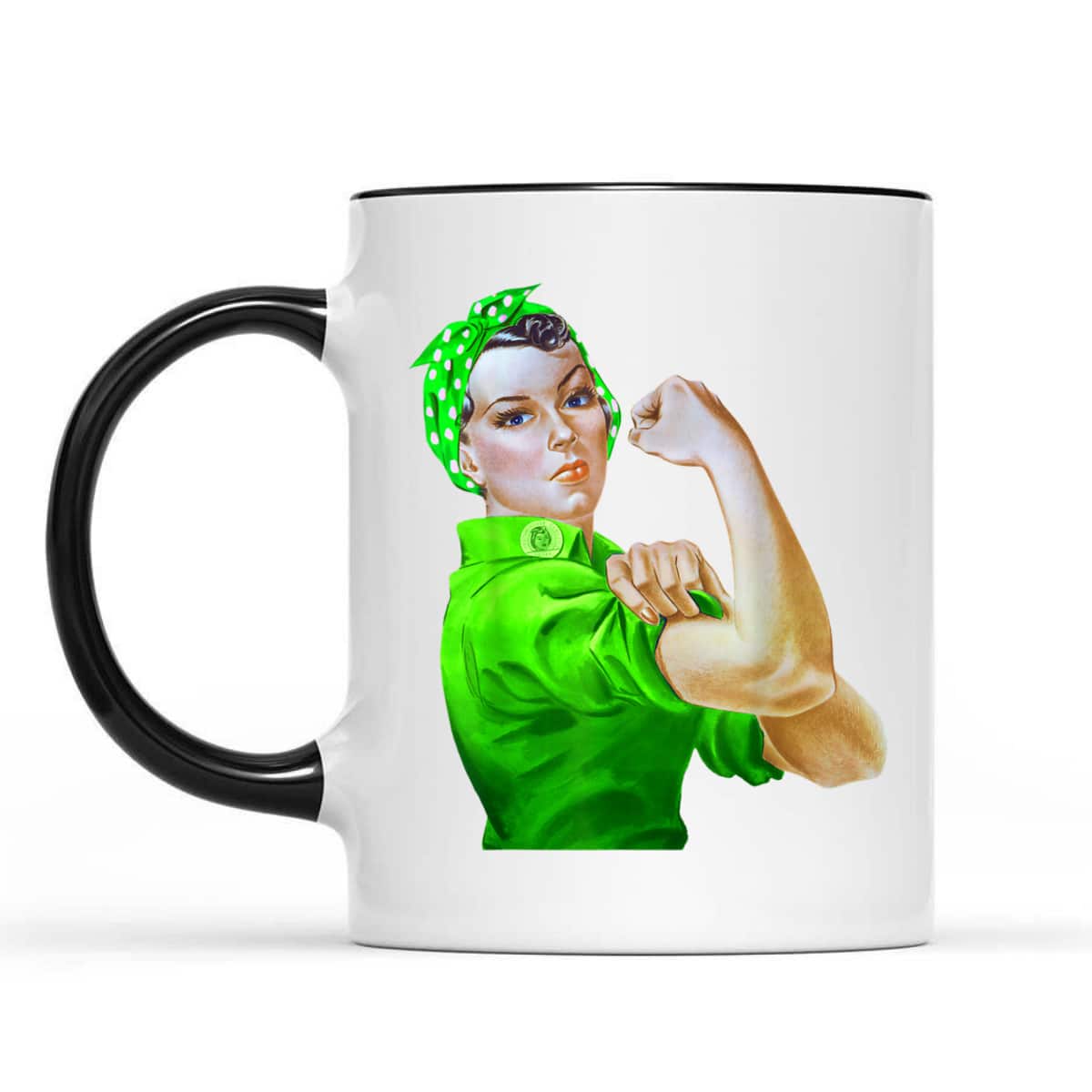 Rosie The Riveter St Patricks Day T-Shirt Rosie The Riveter St Patricks Day T-Shirt