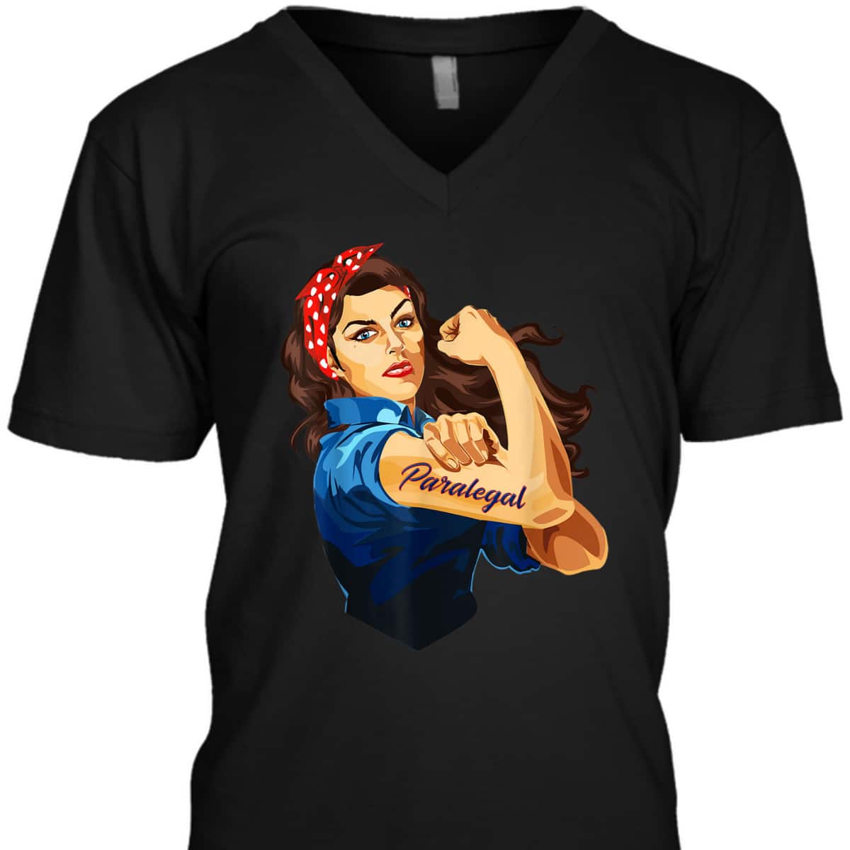 Rosie The Riveter - Woman Paralegal T-Shirt