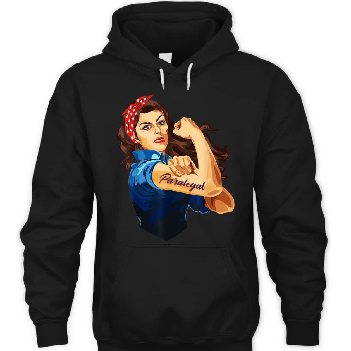 Rosie The Riveter - Woman Paralegal T-Shirt