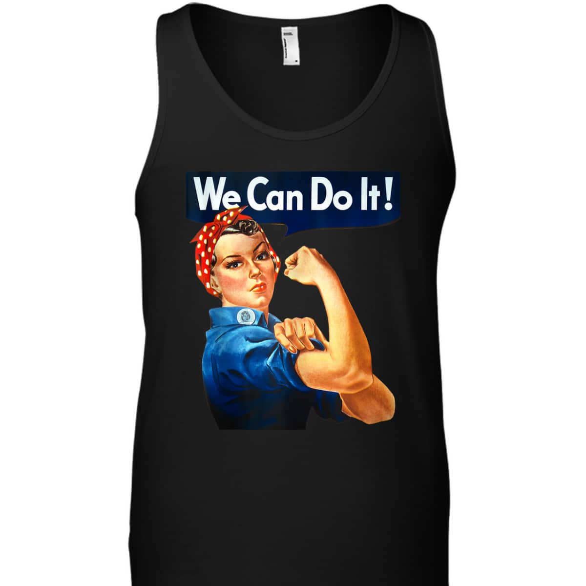 WE CAN DO IT Rosie The Riveter Vintage Feminist Icon Gift T-Shirt