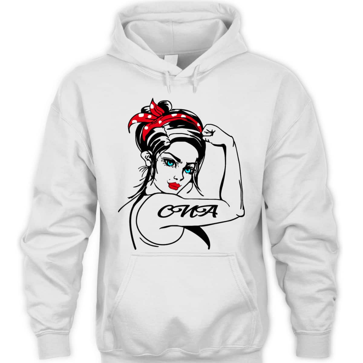 CNA Rosie The Riveter Pin Up T-Shirt CNA Rosie The Riveter Pin Up T-Shirt