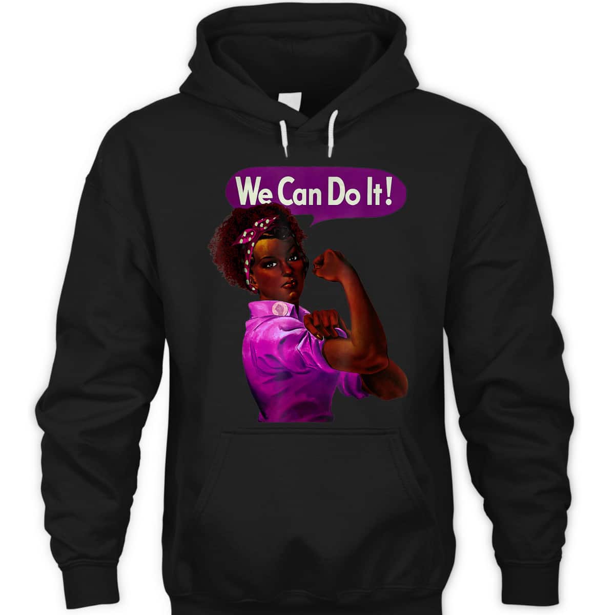 African American Rosie The Riveter Black History T-Shirt