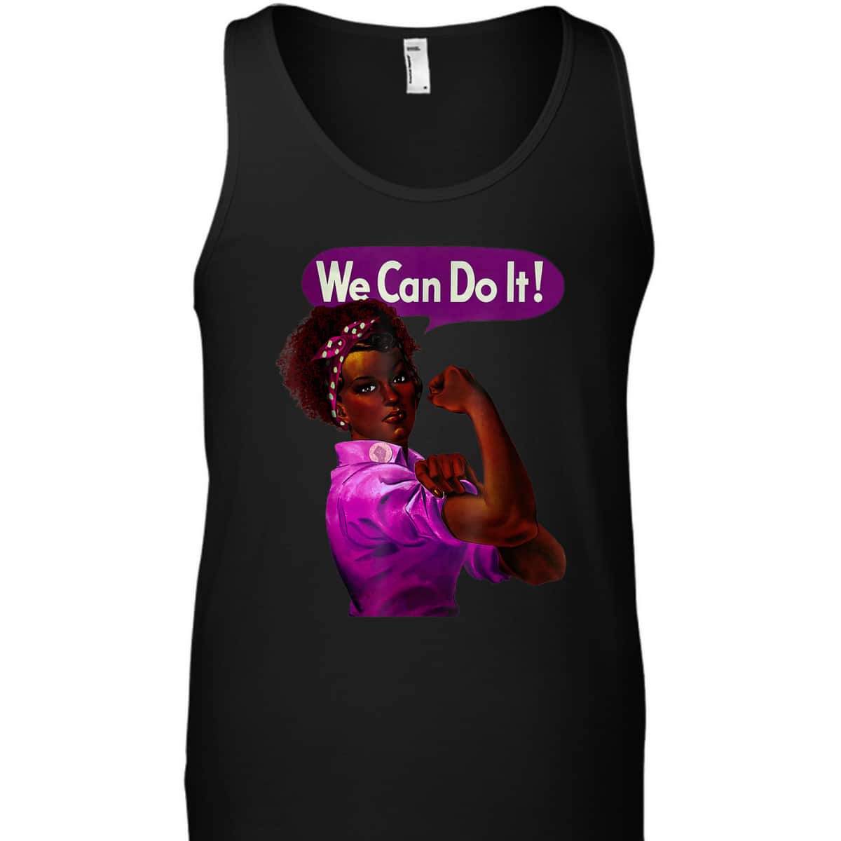 African American Rosie The Riveter Black History T-Shirt