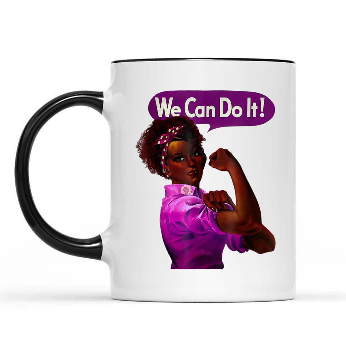 African American Rosie The Riveter Black History T-Shirt