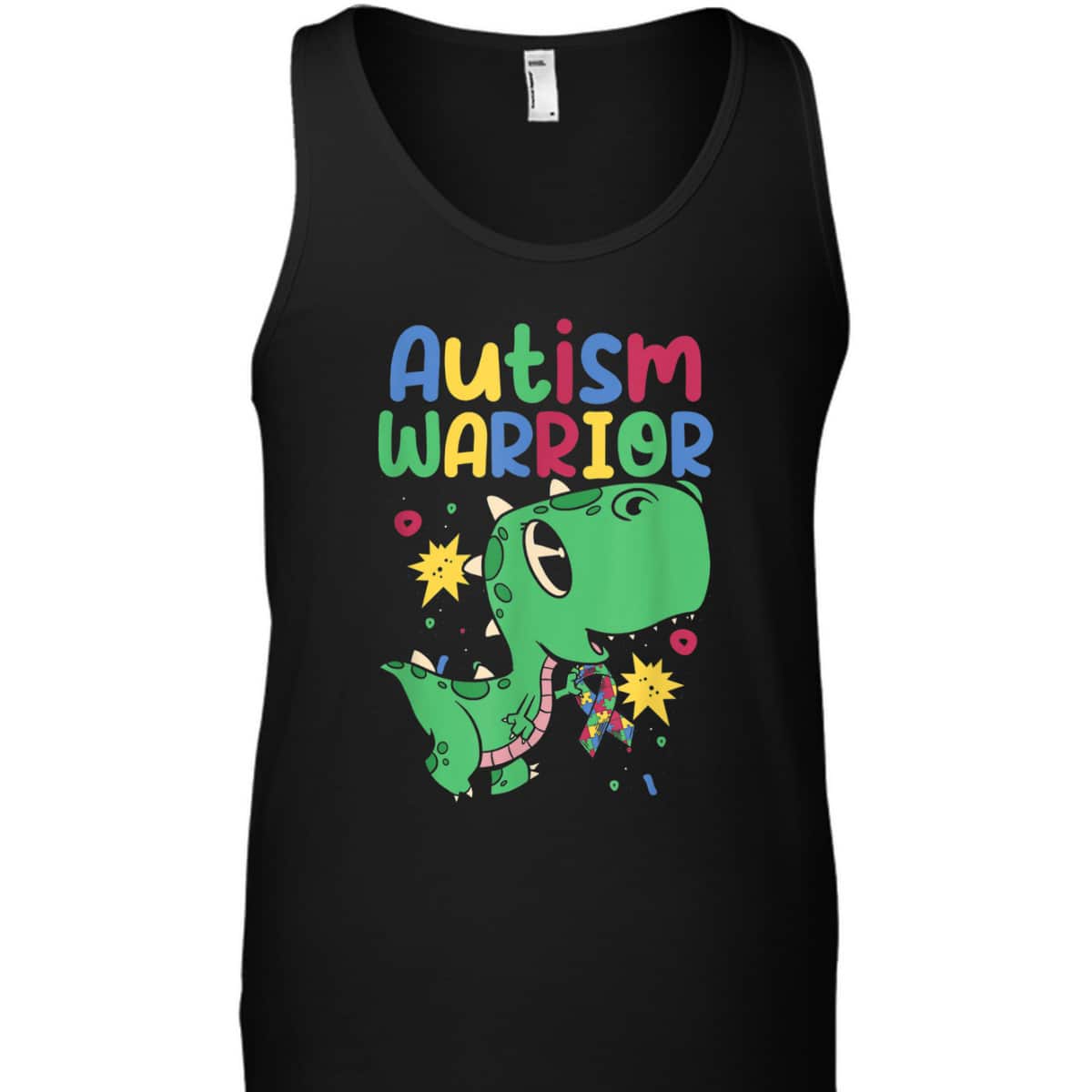Autism Warrior - Autistic Dinosaur Support Autism Awareness T-Shirt Autism Warrior - Autistic Dinosaur Support Autism Awareness T-Shirt