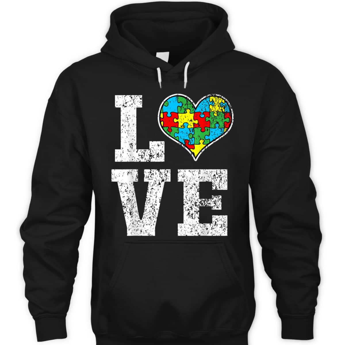 Autism Awareness For Kids Mom Dad Love Heart T-Shirt Autism Awareness For Kids Mom Dad Love Heart T-Shirt