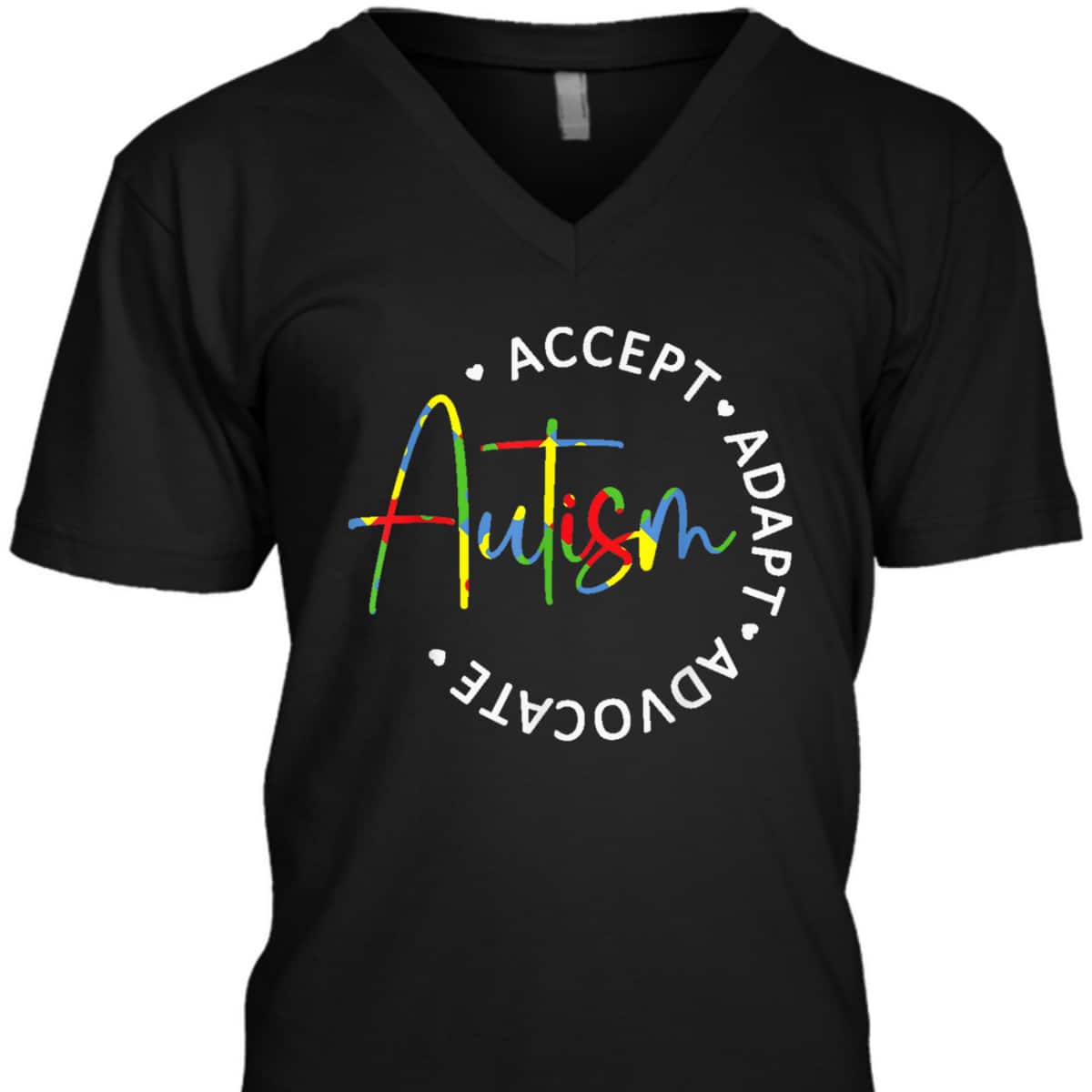 Autism Awareness Accept Adapt Advocate T-Shirt