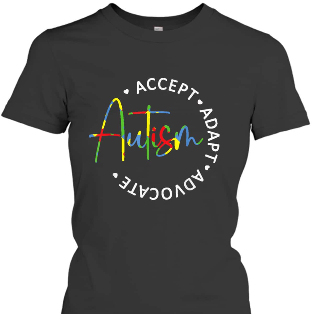Autism Awareness Accept Adapt Advocate T-Shirt
