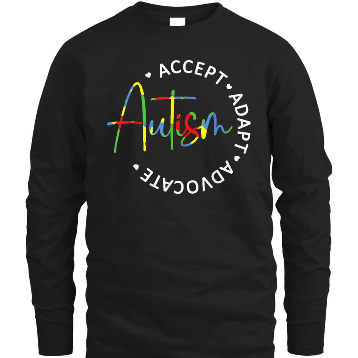Autism Awareness Accept Adapt Advocate T-Shirt