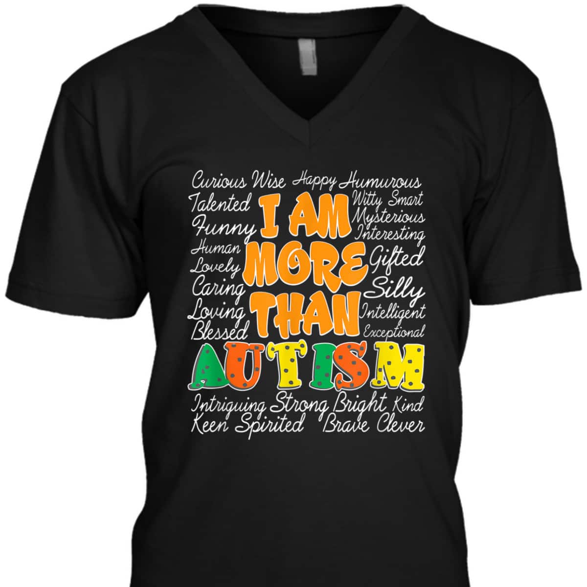 Word Cloud Puzzle Piece Inspirational Autism Awareness Gift T-Shirt Word Cloud Puzzle Piece Inspirational Autism Awareness Gift T-Shirt