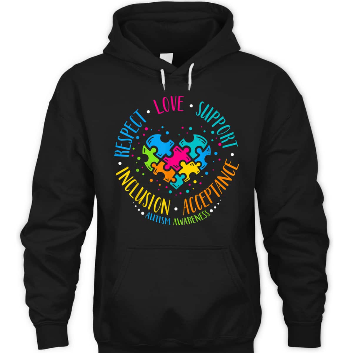 Autism Respect Love Support Autism Awareness Women T-Shirt Autism Respect Love Support Autism Awareness Women T-Shirt