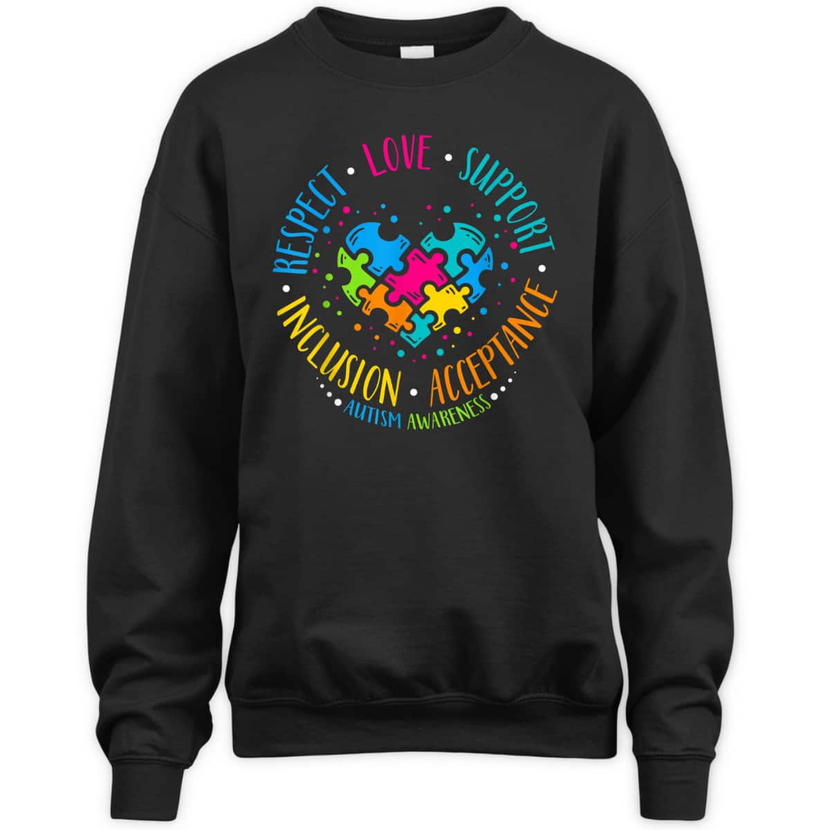 Autism Respect Love Support Autism Awareness Women T-Shirt